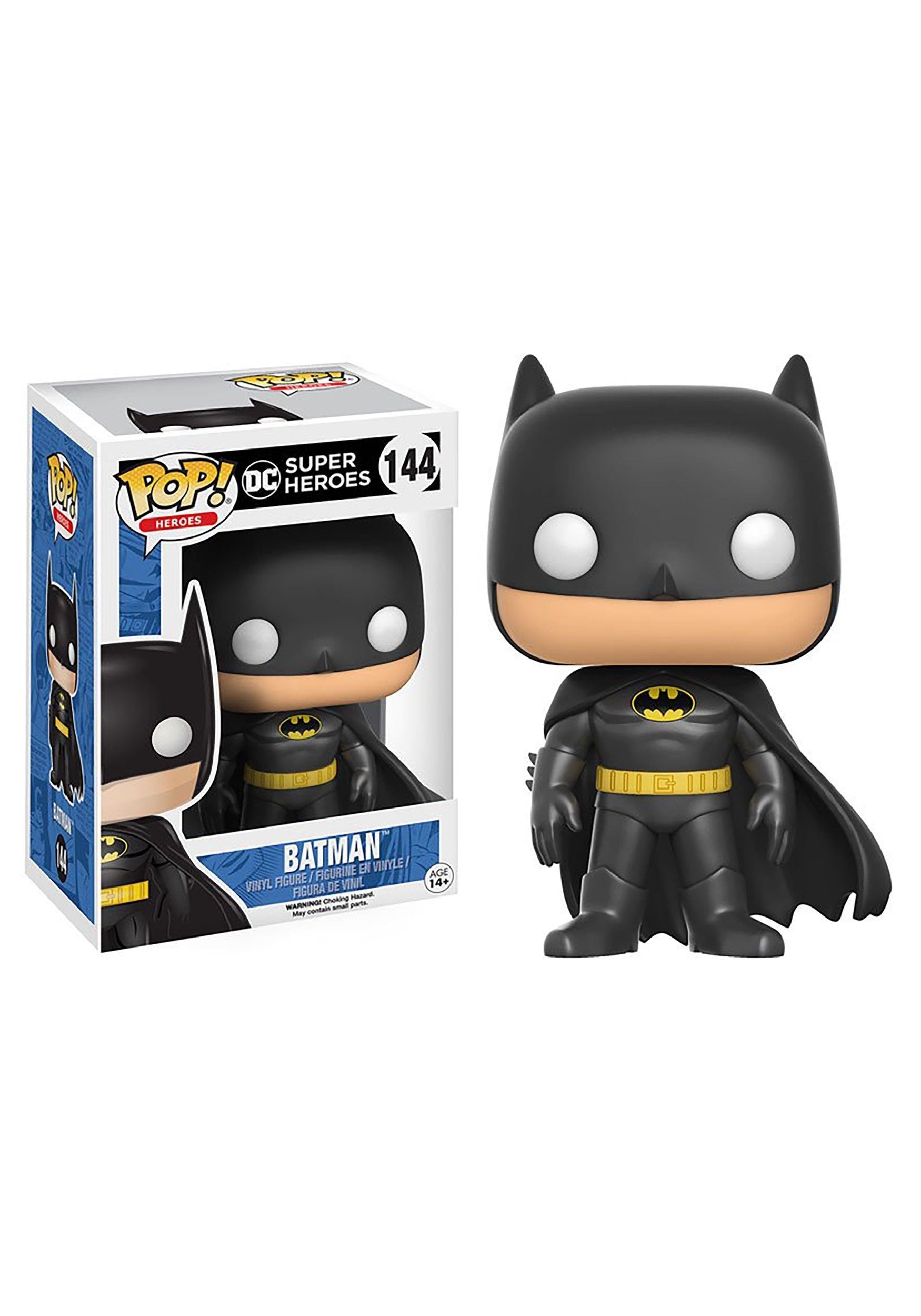 Funko POP! DC Comics Classic Batman - Collectable Vinyl Figure For Display - Gift Idea - Official Merchandise - Toys For Kids & Adults - Comic Books Fans - Model Figure For Collectors