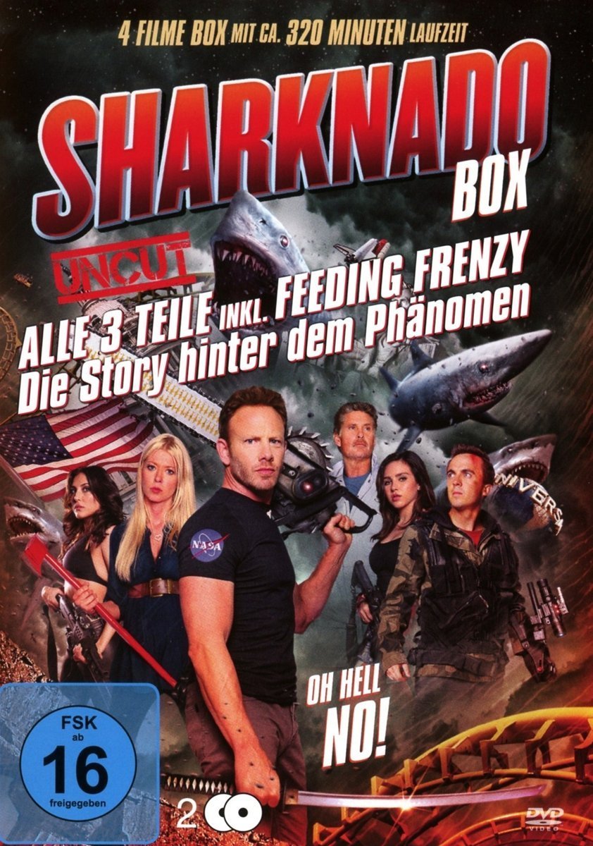 Sharknado 1-3 Deluxe-Box-Edition (2 DVDS)