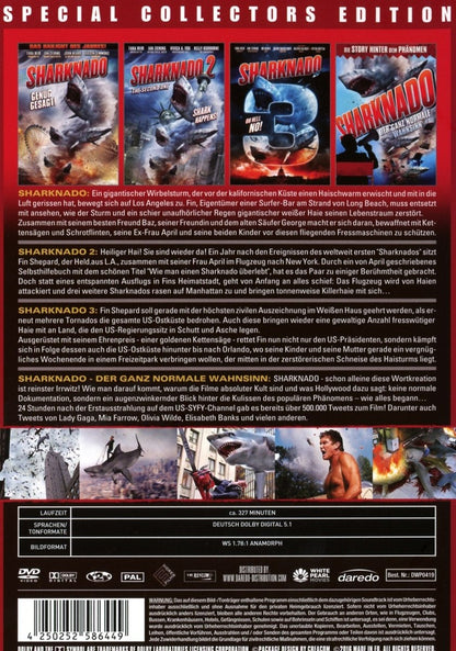 Sharknado 1-3 Deluxe-Box-Edition (2 DVDS)