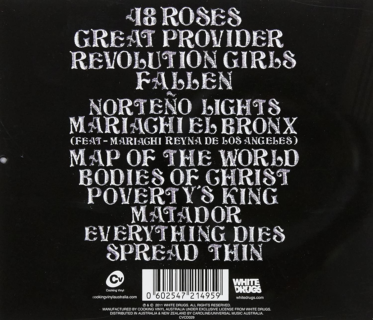 Mariachi El Bronx II CD