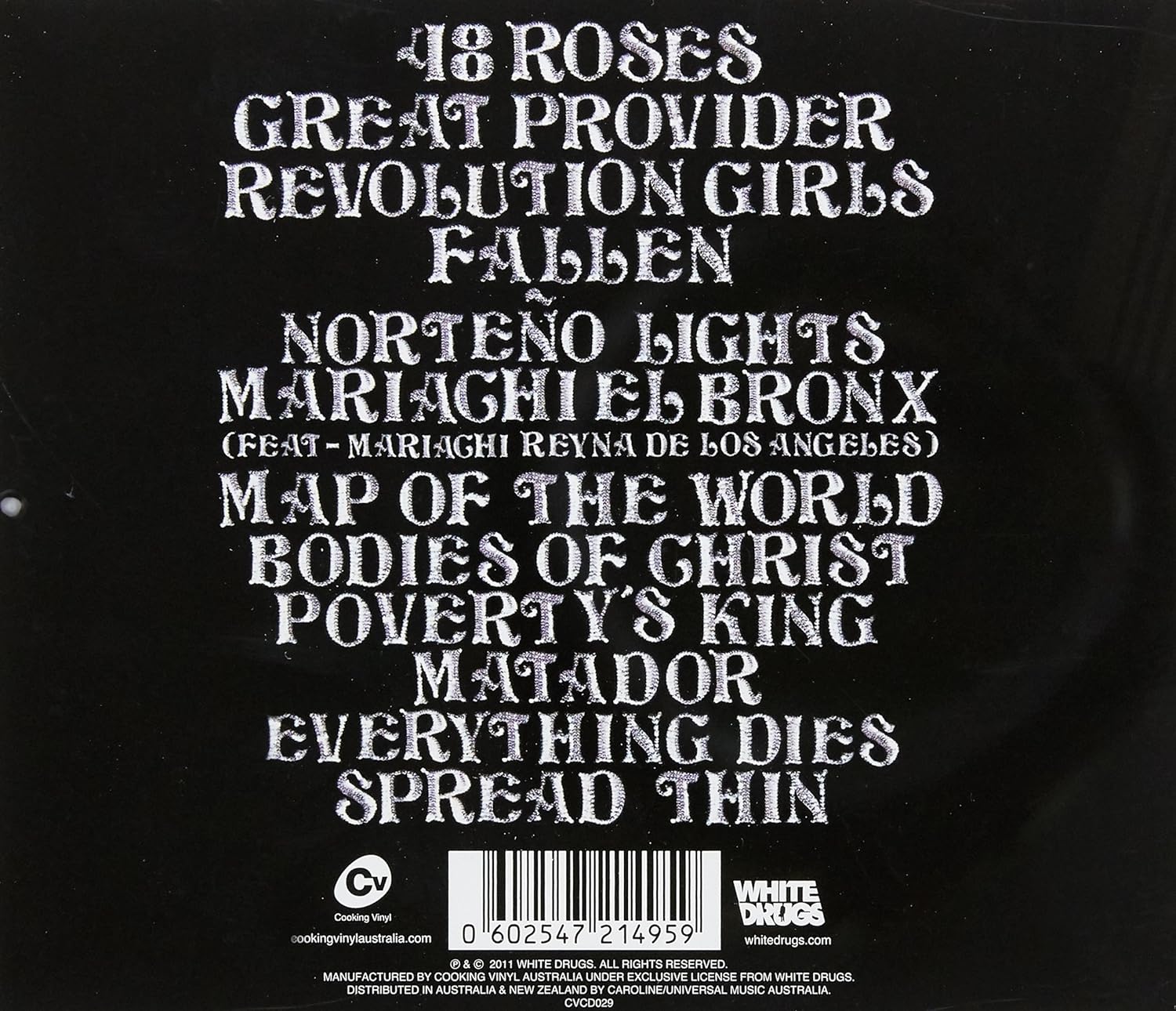 Mariachi El Bronx II CD