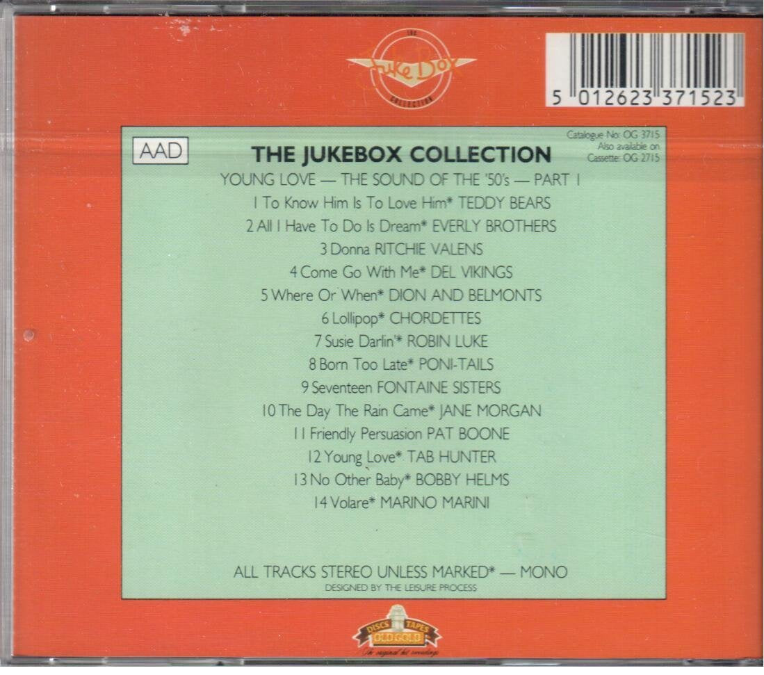 Juke Box Collection - Young Love: Sound of the 50's Part 1 (UK Import