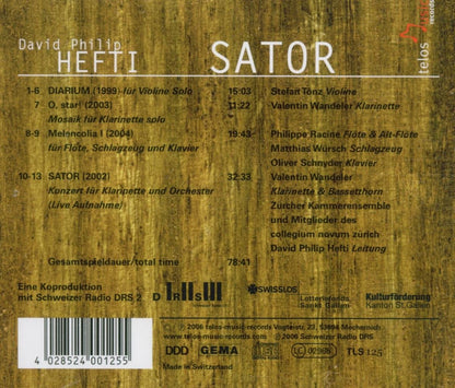 Sator/Diarium