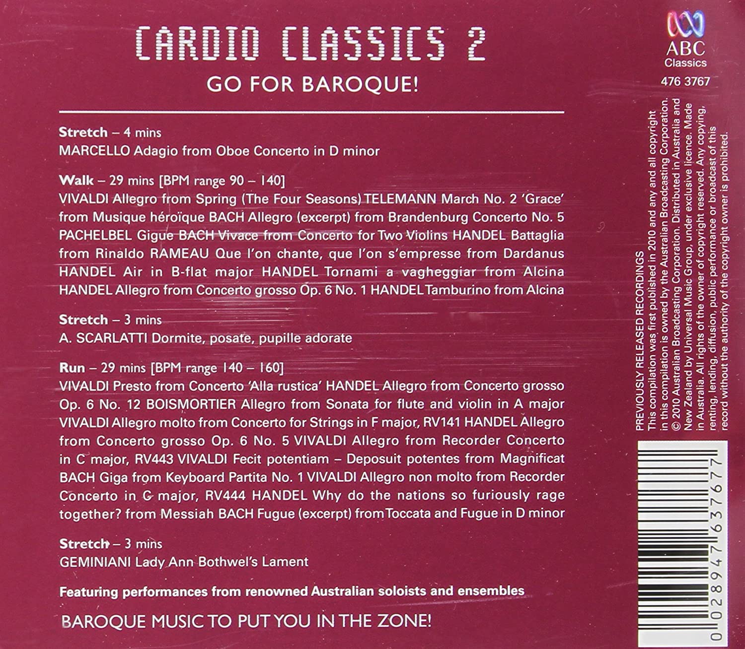 Cardio Classics : Vol. 2-Cardio Classics
