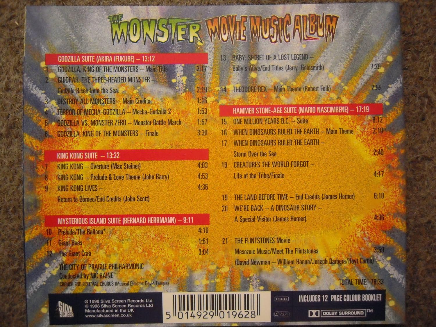 Monster Movie Music Album-O S T