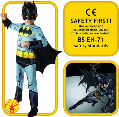 Rubie's-déguisement officiel - Warner - Déguisement Pour Enfant Classique Batman Comic Book - Taille S- I-610778