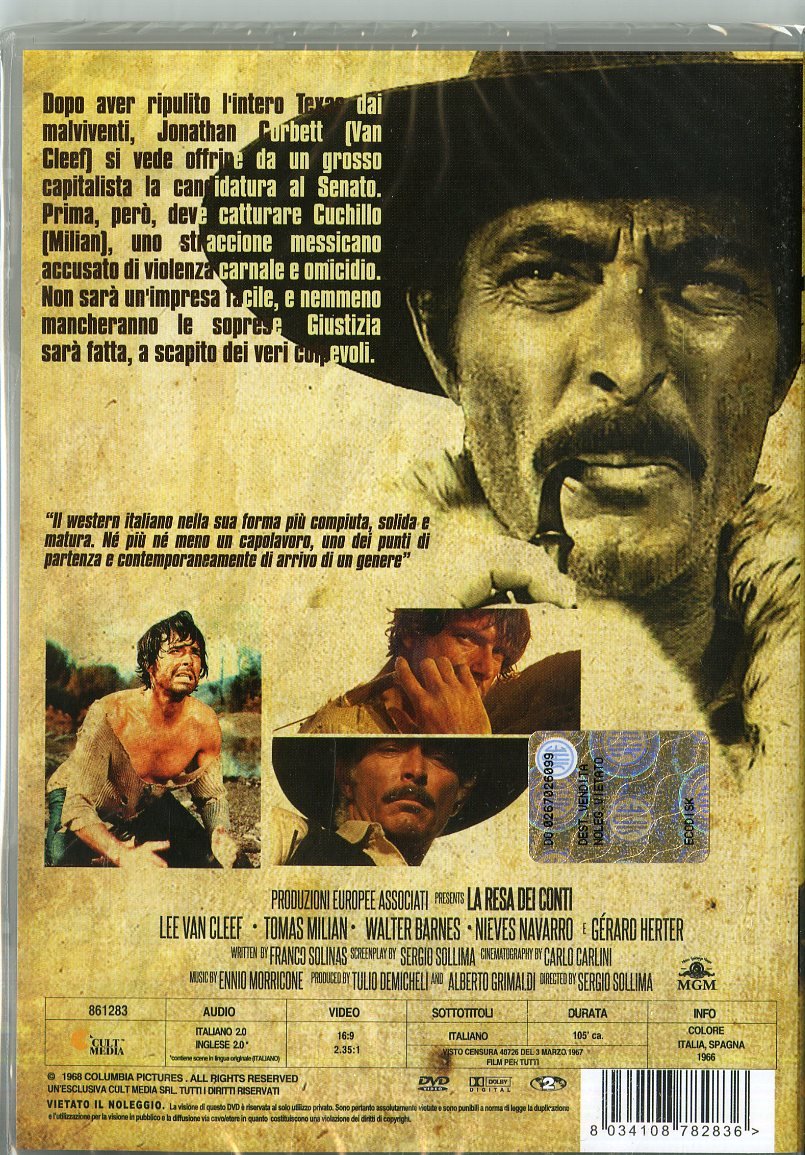 la resa dei conti DVD Italian Import