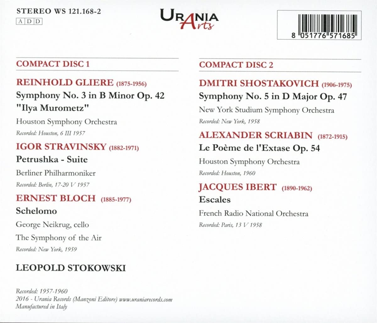 Stokowski plays the XX Century