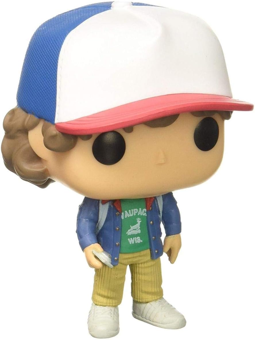 Funko Pop! Vinyl: Stranger Things: Dustin Henderson mit Compass - Aka Zahnlos - Vinyl-Sammelfigur - Geschenkidee - Offizielle Handelswaren - Spielzeug Für Kinder und Erwachsene - TV Fans