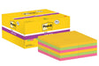 Post-it Super Sticky Notes, Value Pack, 18 + 6 FREE Pads, 90 Sheets per Pad, 47.6 mm x 47.6 mm - Extra Sticky Notes for Walls, Monitors and Fridge