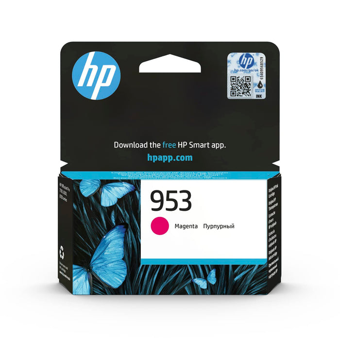 HP F6U13AE 953 Original Ink Cartridge, Magenta
