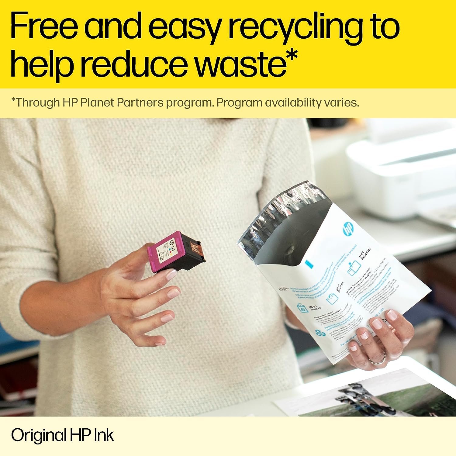HP F6U13AE 953 Original Ink Cartridge, Magenta