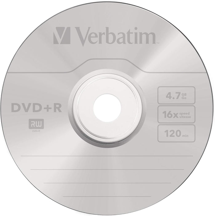 Verbatim DVD+R Spindle 16x 4.7GB (Pack of 25) 43500