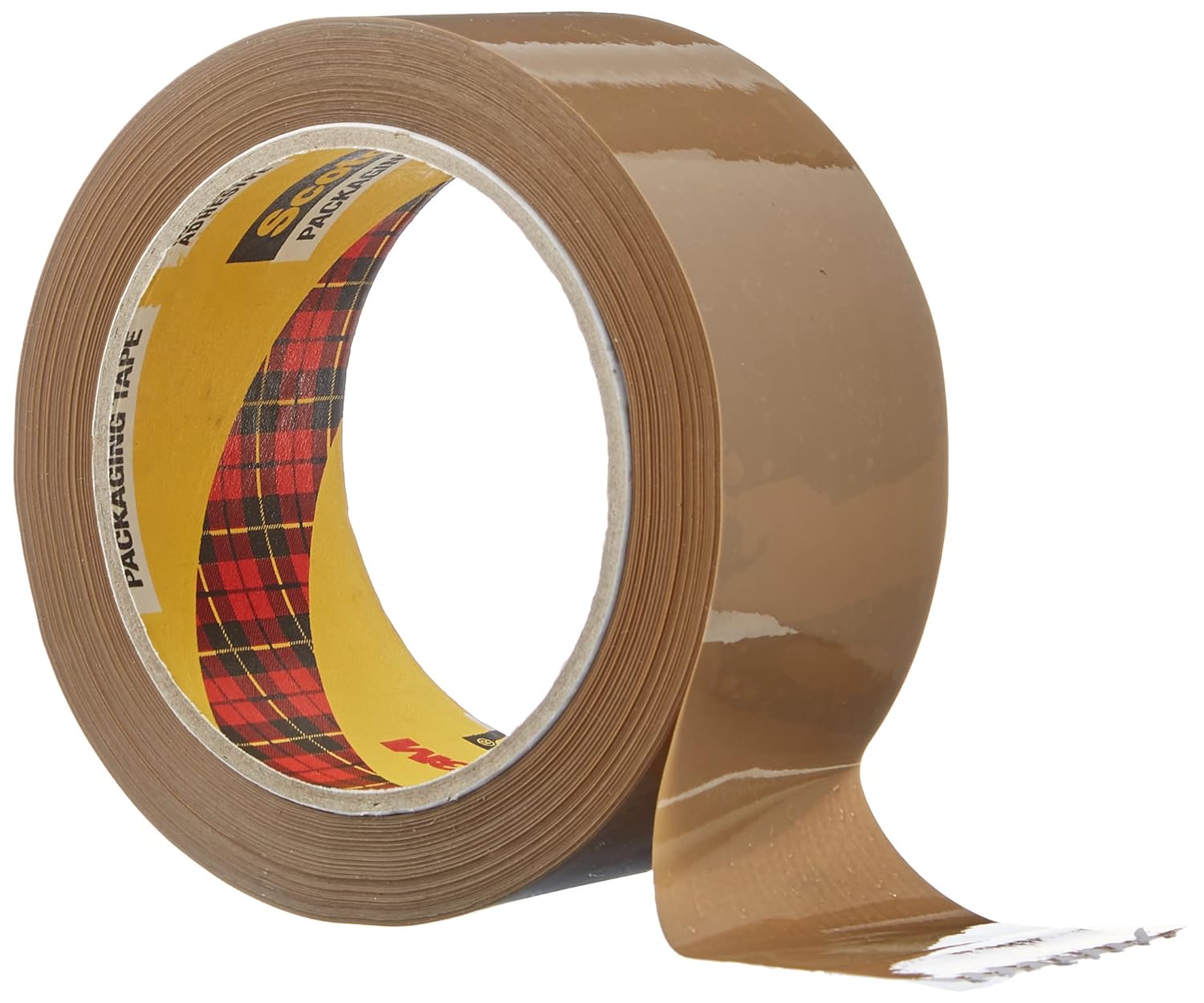 Scotch Heavy Duty Packaging Tape, Value Pack, 6 Rolls of Strong Brown Tape, 50 mm x 66 m - Ideal for Packing Boxes and Parcels & Clear Tape, Pack of 6 Rolls, 25 mm x 66 m