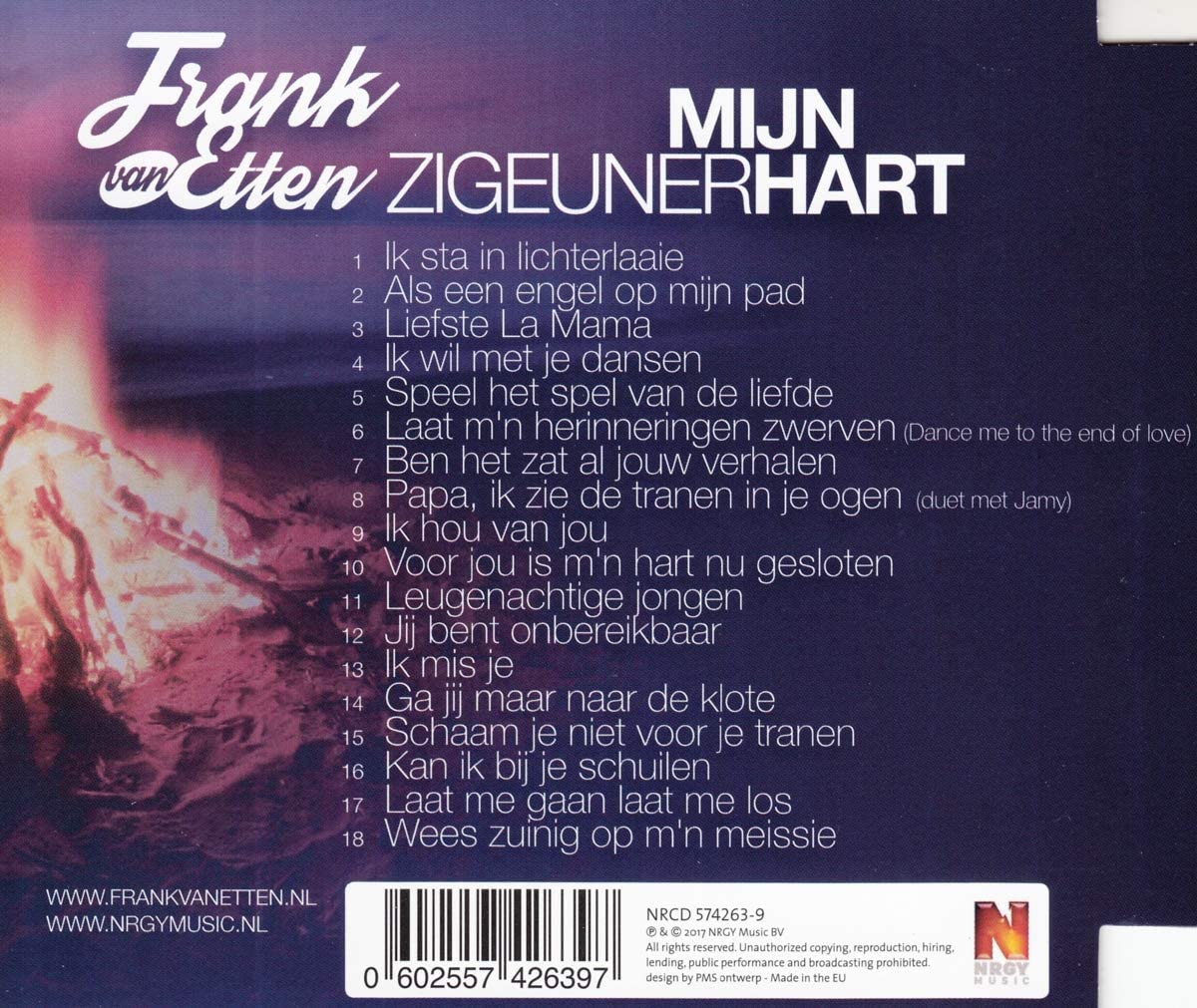 Frank Van Etten - Mijn Zigeunerhart