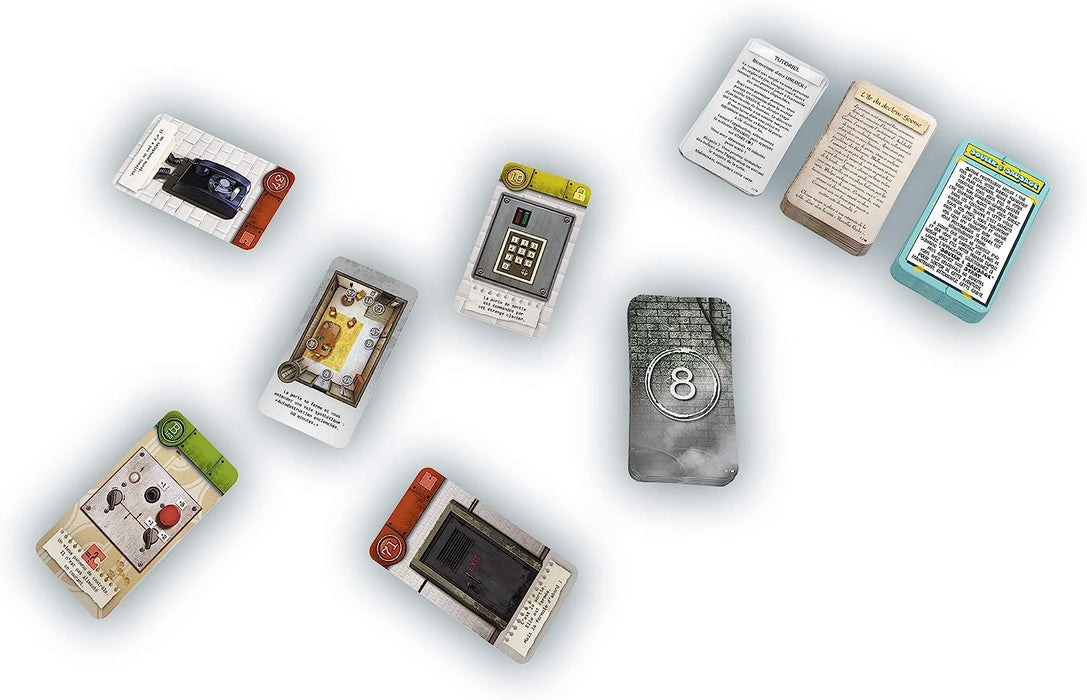 Space Cowboys, Unlock!, Board Game, Ages 10+, 2-6 Players, 60 Minutes Playing Time