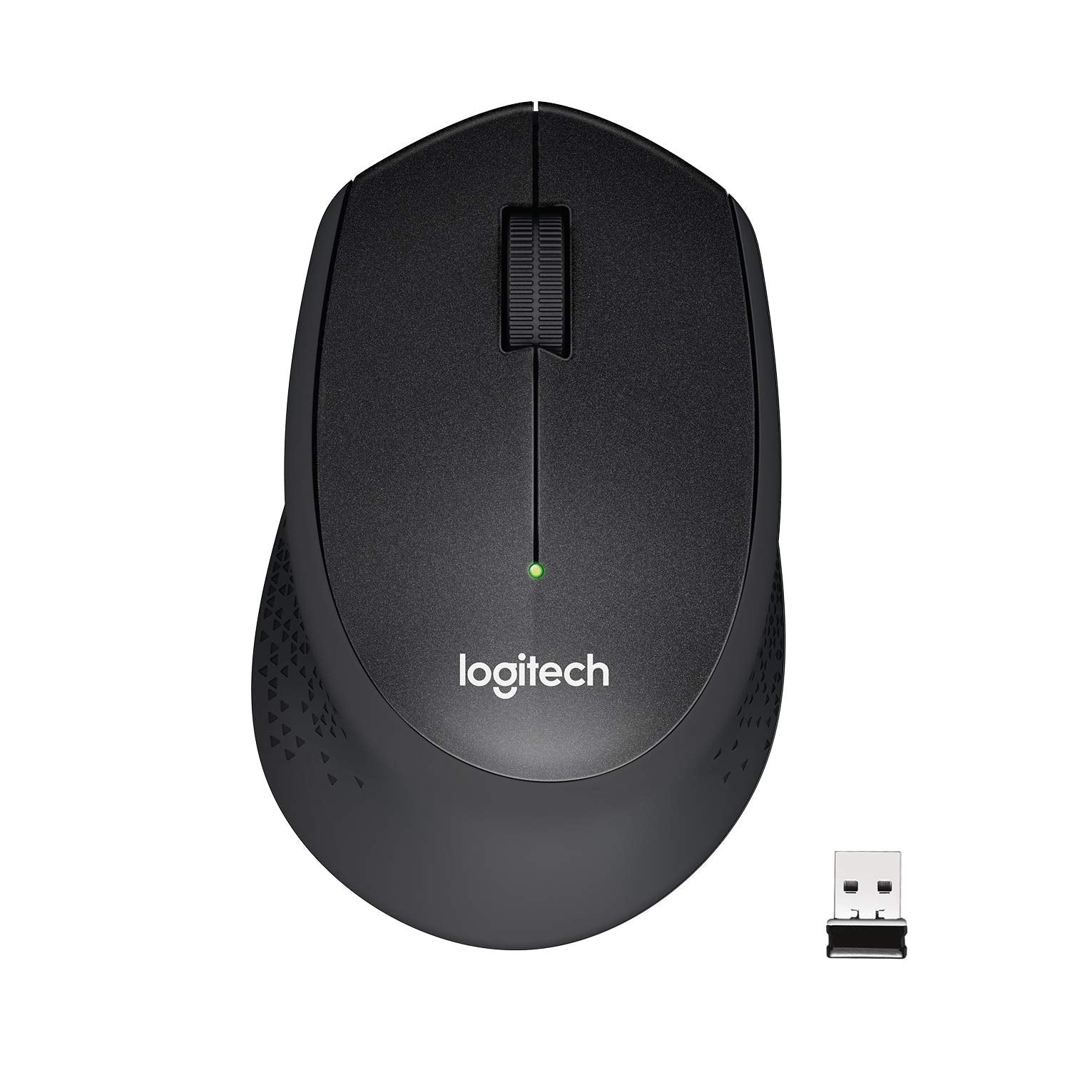 Logitech M330 SILENT PLUS Wireless Mouse, 2.4GHz with USB Nano Receiver, 1000 DPI Optical Tracking, 2-year Battery Life, Compatible with PC, Mac, Laptop, Chromebook