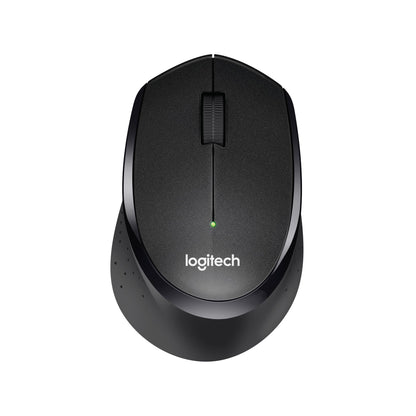 Logitech M330 SILENT PLUS Wireless Mouse, 2.4GHz with USB Nano Receiver, 1000 DPI Optical Tracking, 2-year Battery Life, Compatible with PC, Mac, Laptop, Chromebook
