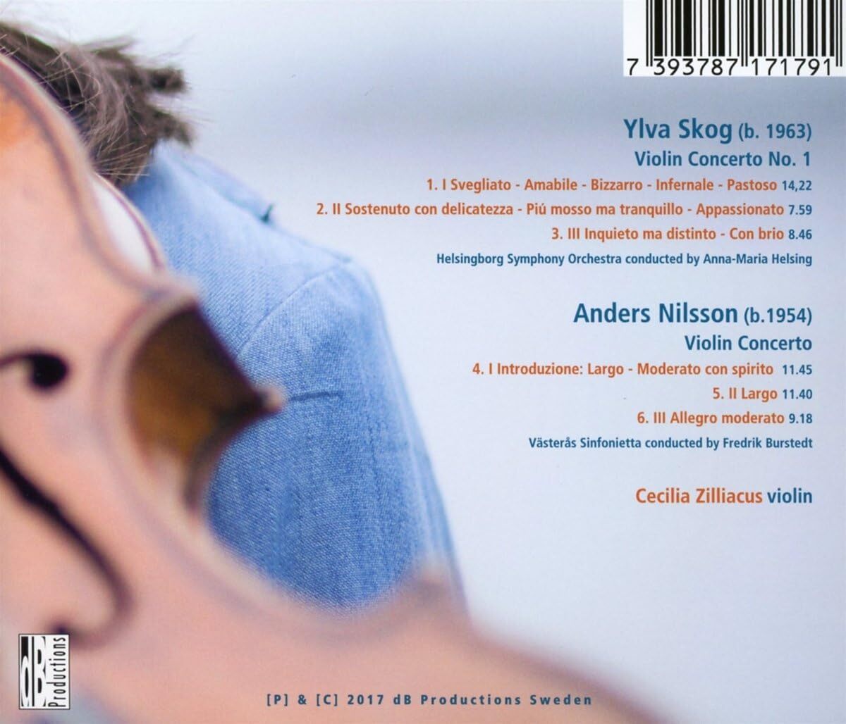 Anders Nilsson/Ylva Skog: Contemporary Violin Concertos