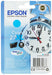 Epson 27XL Cyan Alarm Clock High Yield Genuine, DuraBrite Ultra Ink Cartridge