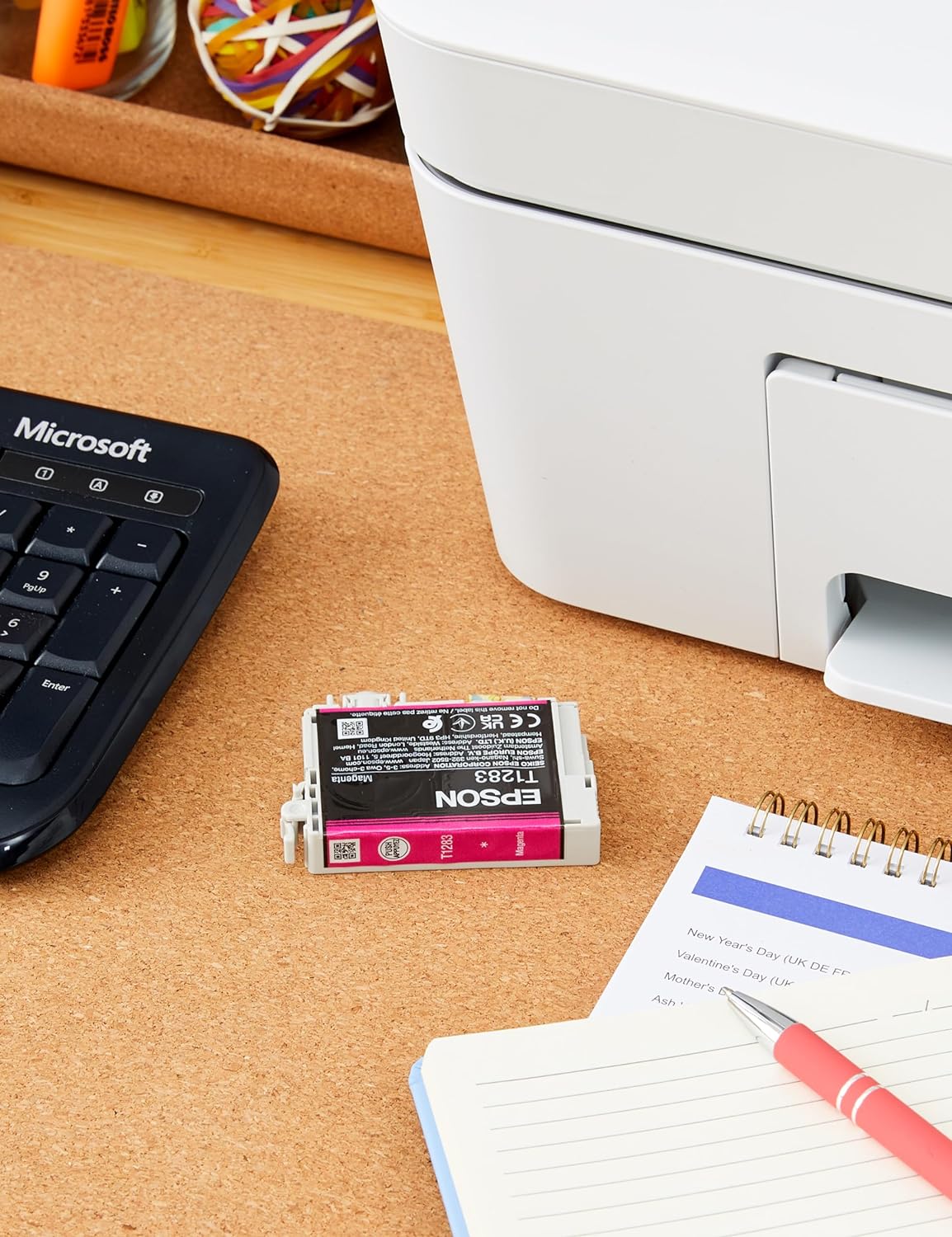 Epson T1283 Magenta Fox Genuine, DURABrite Ultra Ink Cartridge