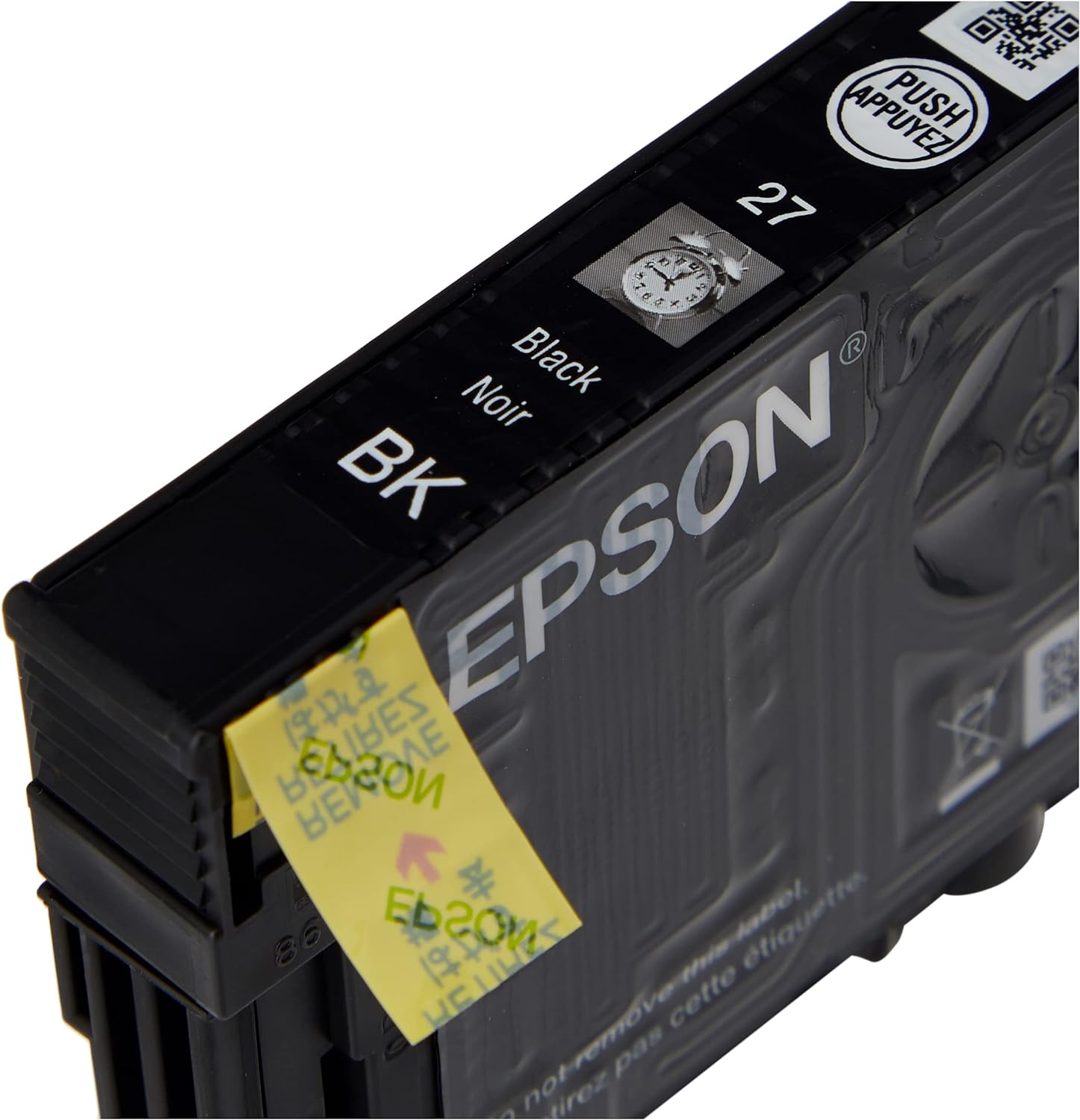 Epson 27 Black Alarm Clock Genuine, DuraBrite Ultra Ink Cartridge