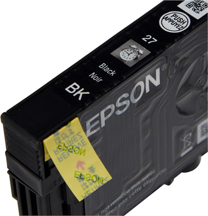 Epson 27 Black Alarm Clock Genuine, DuraBrite Ultra Ink Cartridge