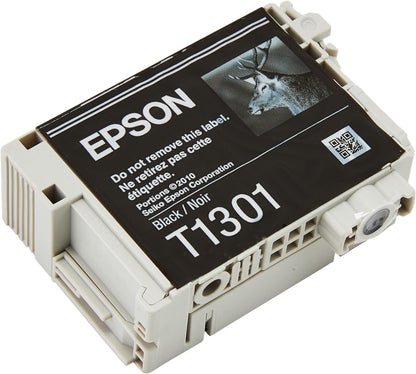 Epson T130 Serie Cervo, Cartuccia Originale Getto d'Inchiostro DURABrite Ultra, Formato XL, Nero