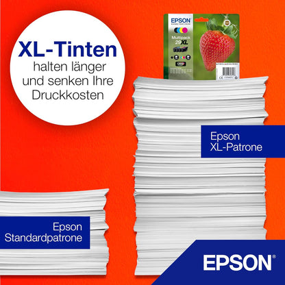 Epson C13T29934010 - Cartucho de tóner adecuado para XP235, paquete estándar, XL, magenta, válido para los modelos Expression Home XP-235, XP-245 y otros