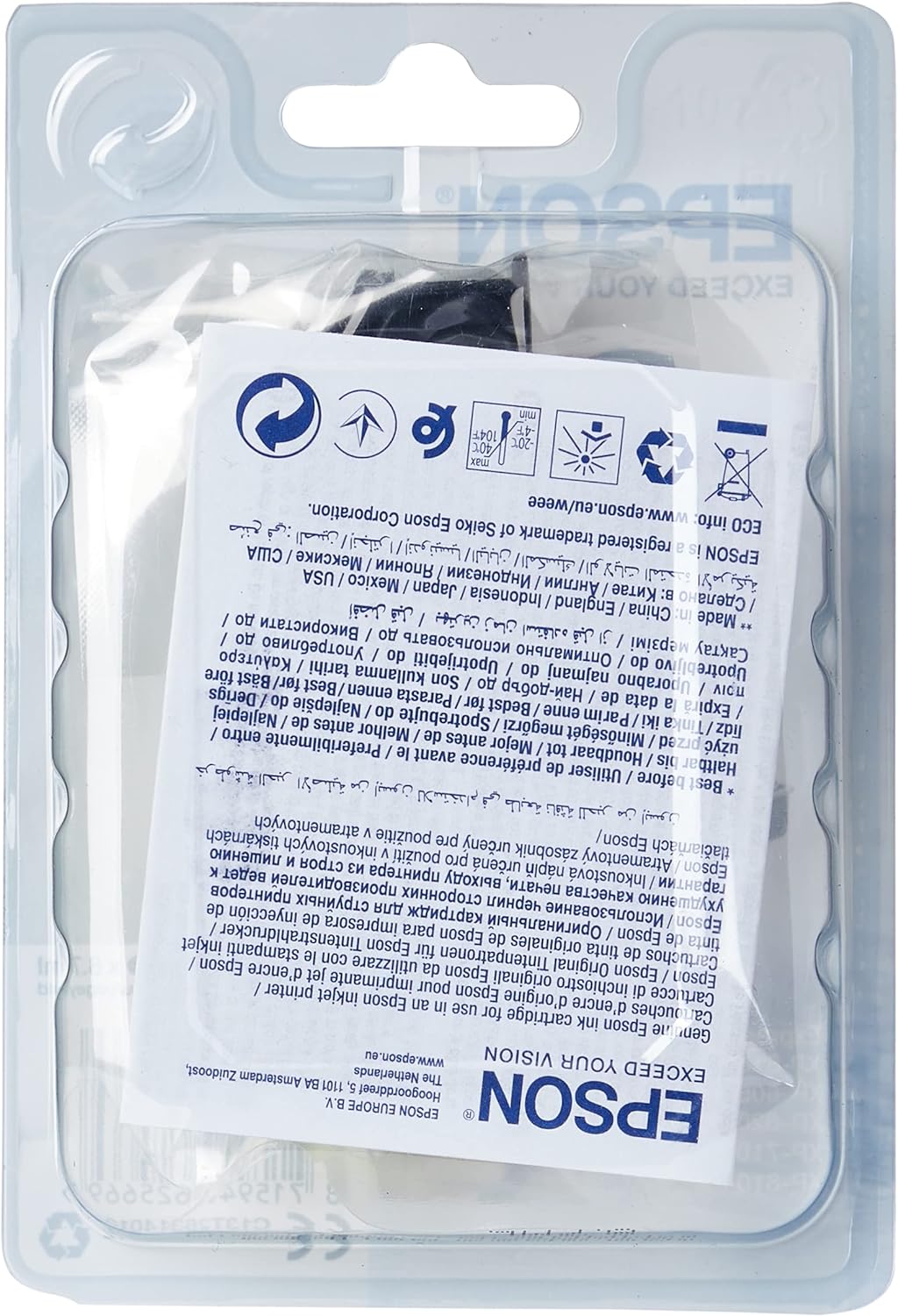 Epson 26XL Polar Bear Photo Black High Yield Genuine, Claria Premium Ink Cartridge