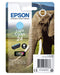 Epson 24 Serie Elefante Cartuccia Getto d'Inchiostro, Ciano Chiaro