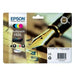 Epson Pen & Crossword High Yield Genuine Multipack,Ink Cartridges, DURABrite Ultra Ink,Cyan, 4-colours, 16XL