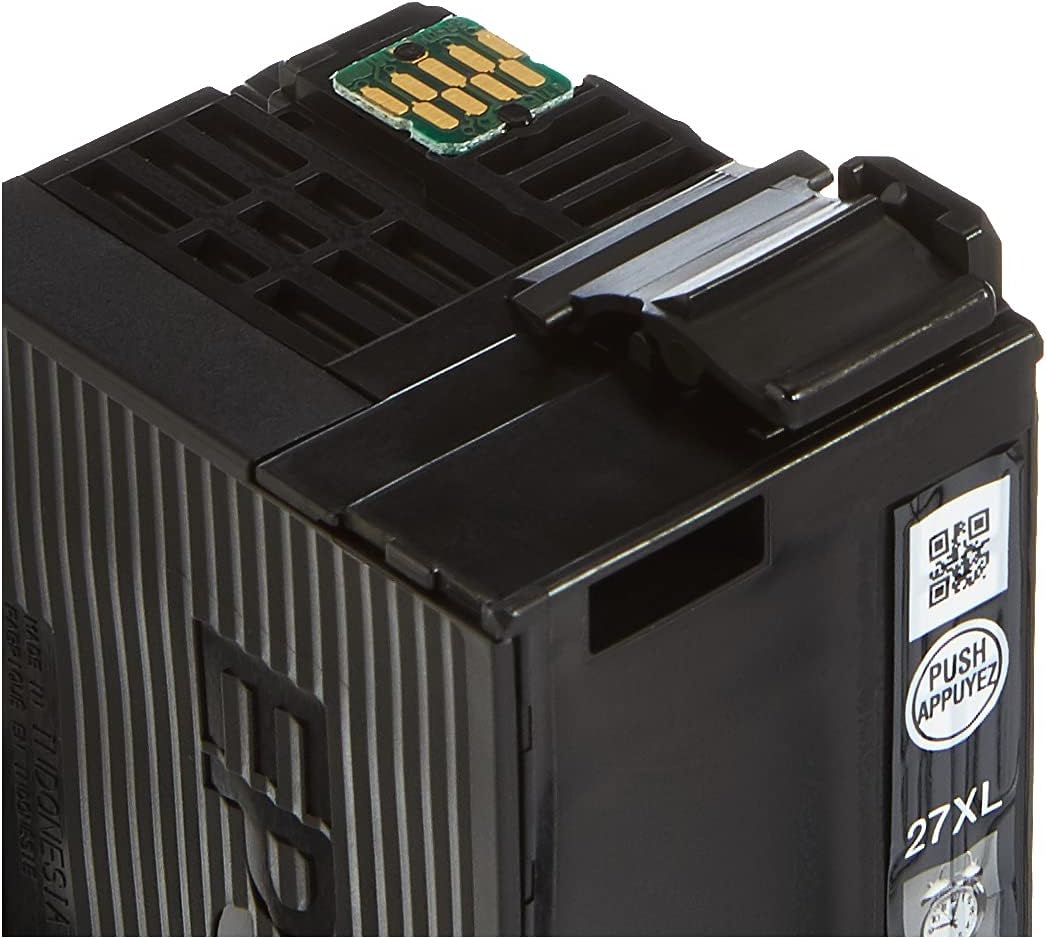 Epson 27XL Black Alarm Clock High Yield Genuine, DuraBrite Ultra Ink Cartridge