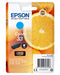 Epson 33 Cyan Oranges, Genuine, Claria Premium Ink