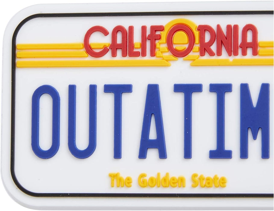 Pyramid International RK38572C Back to the future keychain ( license plate ) , Multi-Colour, 4.5 x 6 x 1.3 cm