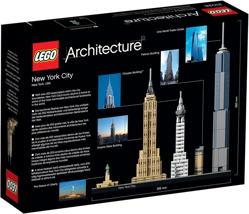 LEGO 21028 Architecture New York City Model Building Set, Skyline Collection