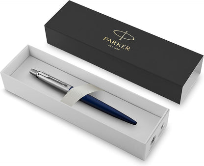 Parker Jotter Ballpoint Pen | Royal Blue | Medium Point Blue Ink | Gift Box