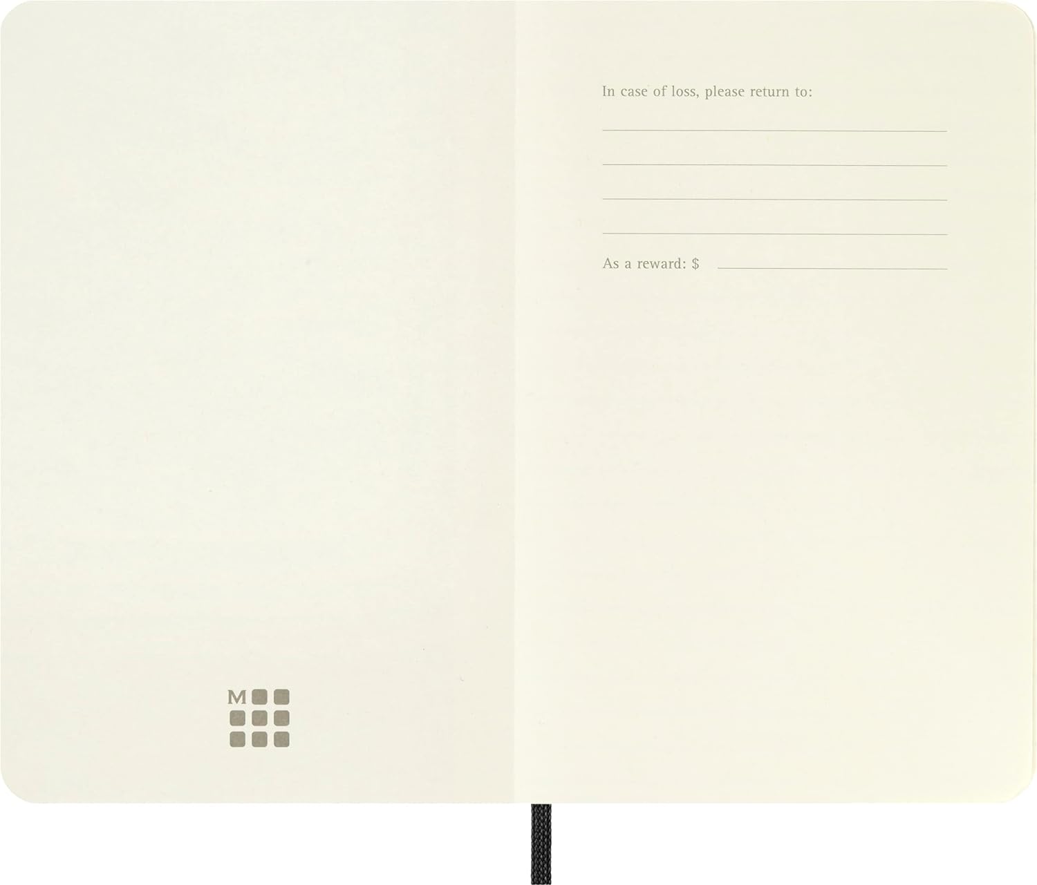 Moleskine Classic Dotted Paper Notebook, Soft Cover and Elastic Closure Journal, Color Black, Size Pocket 9 x 14 A6, 192 Pages