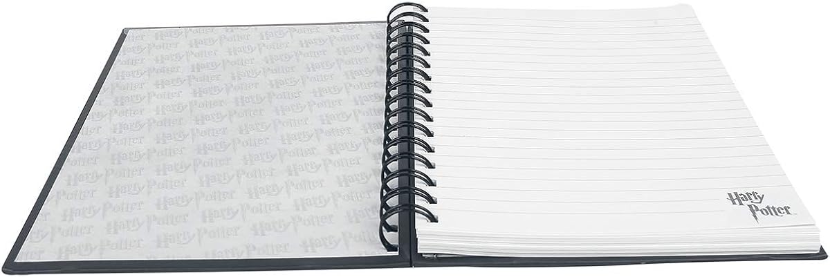 Harry Potter SR72083 Notizbuch A5 Spiralbindung mit den Wappen der Häuser von Hogwarts
