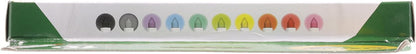 Crayola - Marqueurs pour tissu, 10 pièces, rouge, rose, orange, jaune, violet, vert clair, bleu, bleu clair, gris, noir, Pour décorer les T-shirts et les objets en tissu, 58-8633