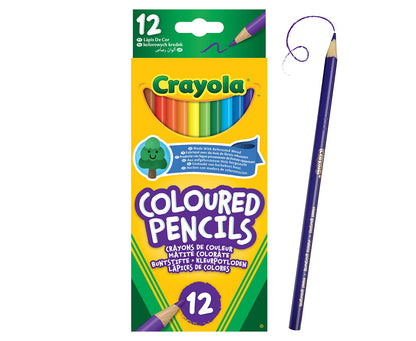Crayola - Coloured Pencils Personalise ( 12 Pcs )