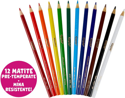Crayola - Coloured Pencils Personalise ( 12 Pcs )