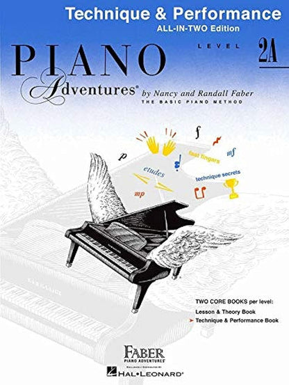Piano Adventures All-In-Two Level 2A Tech. & Perf.