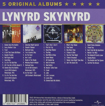 5 ORIGINAL ALBUMS