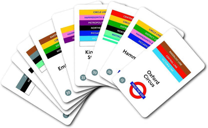 Mind the Gap Card Game | TFL | Card Matching Game for Adults & Kids | London Underground Travel Tin | Ages 6+, 2-8 Players