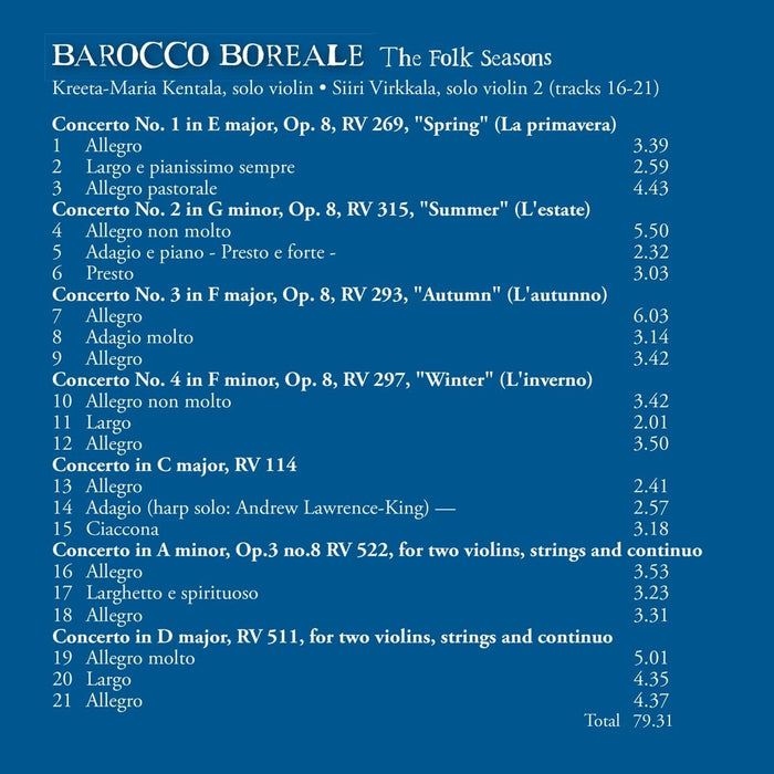 Vivaldi: The Folk Seasons