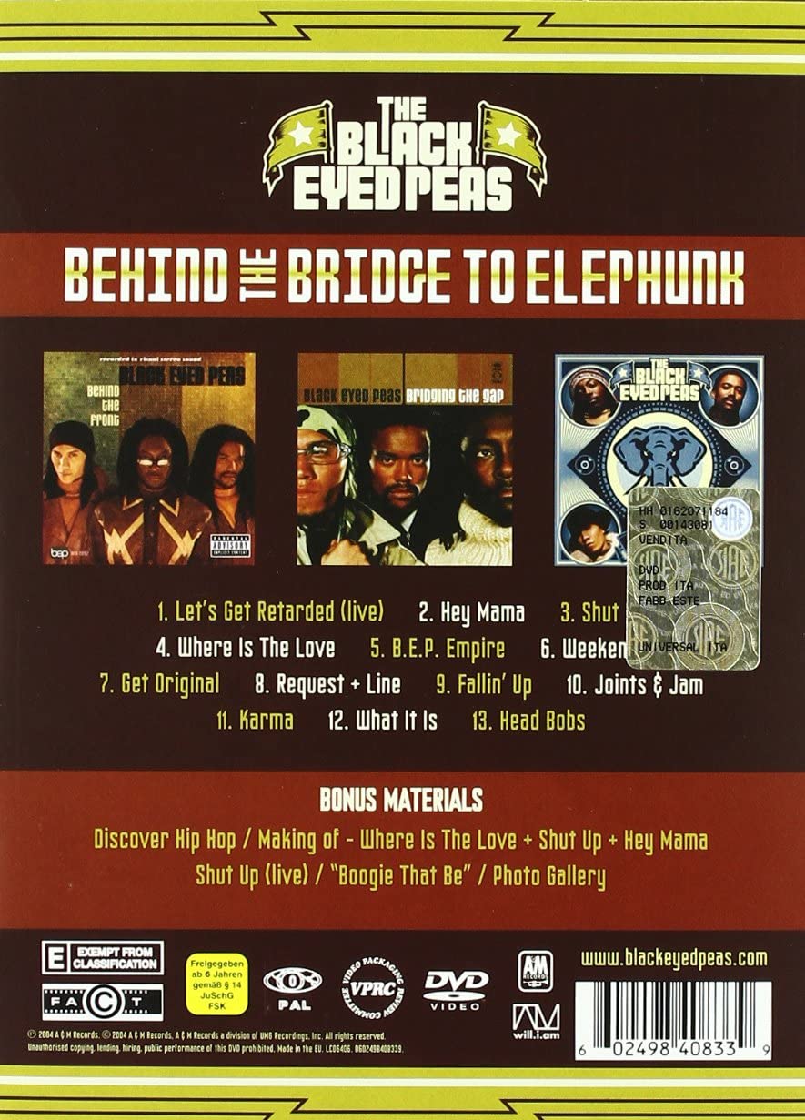 Behind the Bridge to Elephunk