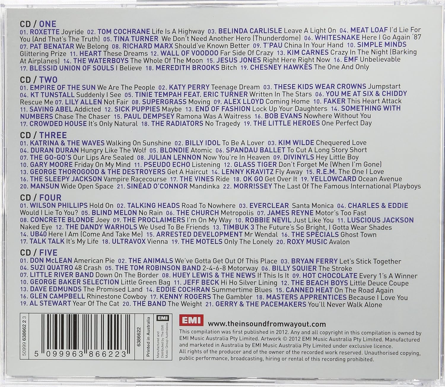 101 Driving Songs