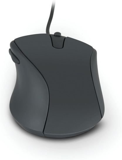 Speedlink AXON Silent & Antibacterial Mouse - Silent and antibacterial mouse with USB port, black