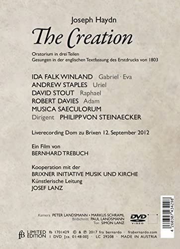 Joseph Haydn - The Creation - Musica Saeculorum